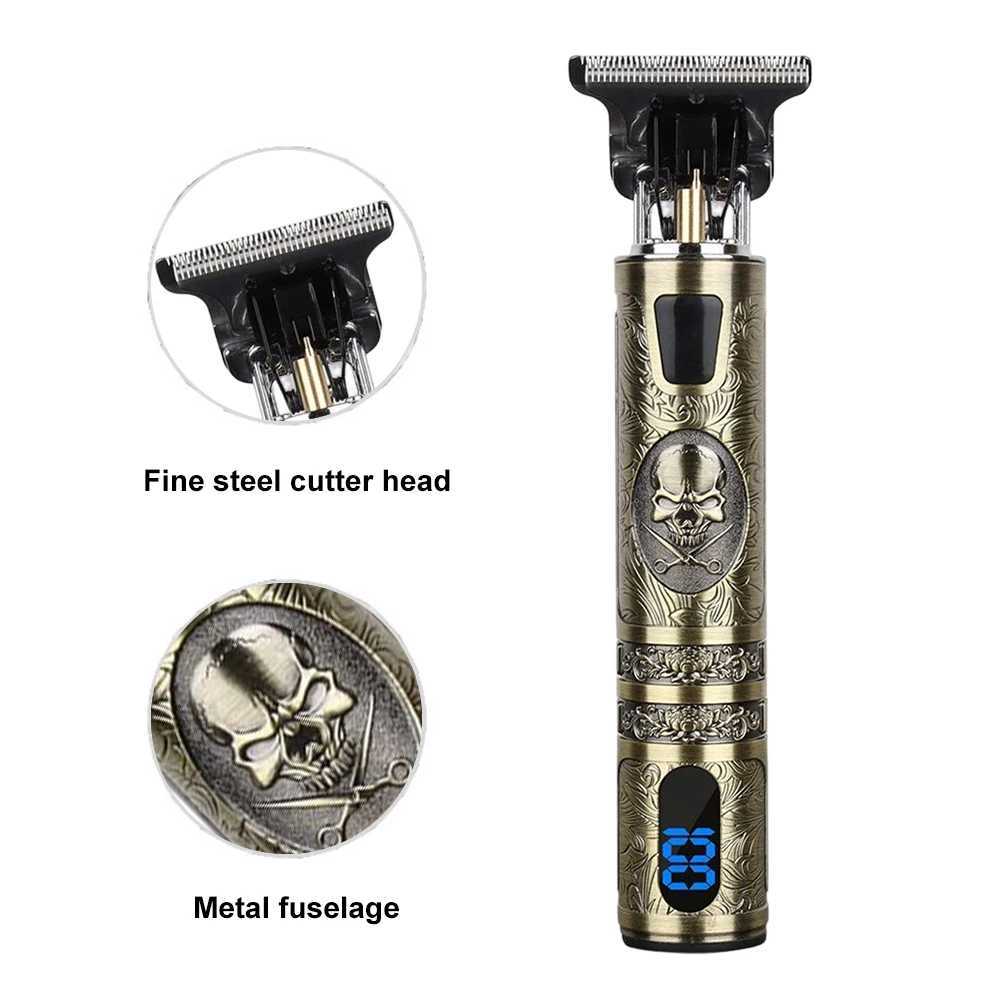 Electric Barber Digital USB Charging Male (Skull) W241212