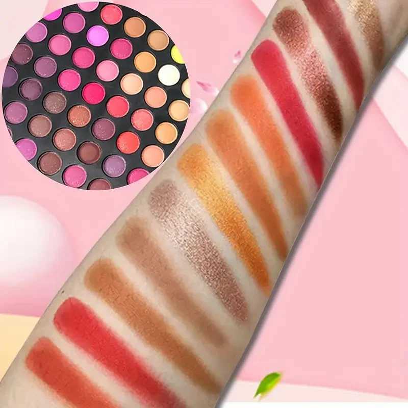 252 Colors EyeShadow Palette Makeup MatteShimmer and Metallic Shades Ideal for All-in-One Eyeshadow Set for versatile LooksW241212