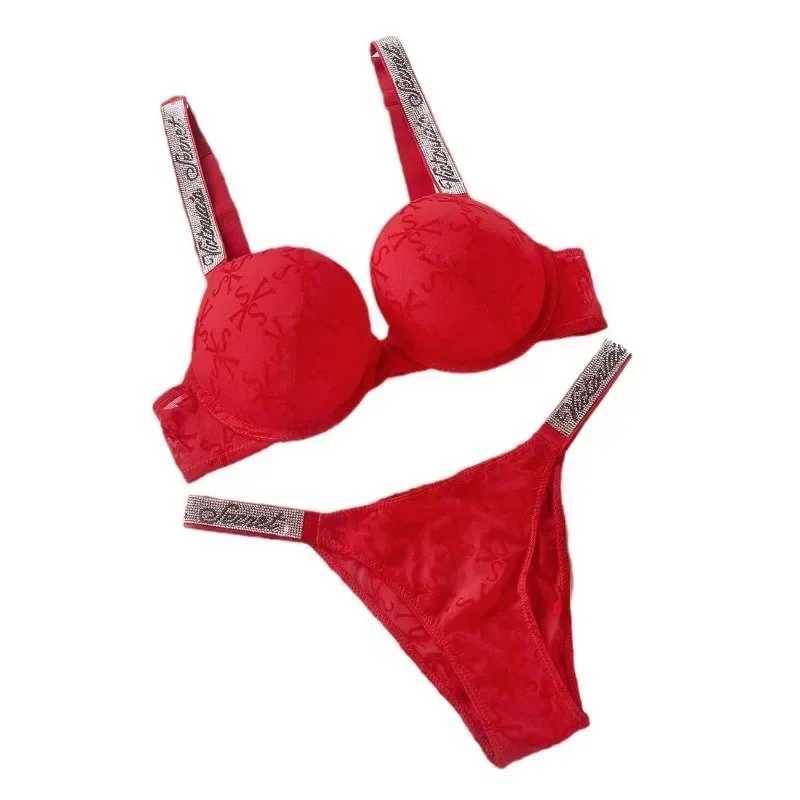 Womens New Fashion Sexy Lingerie Sporty Classic Padded Adjustable push up Lingerie Set Underwear SetXJ241212