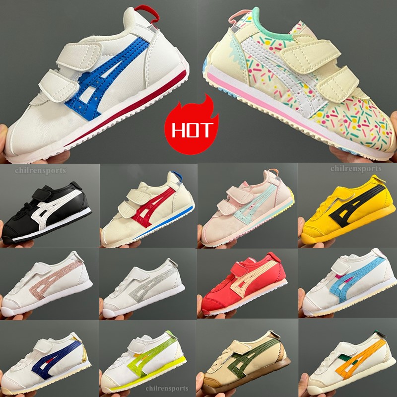 Designer Toddler Sneakers Kids shoes Children running shoes pink BLACK red blue color Infant Boys Girls Baby Trainers