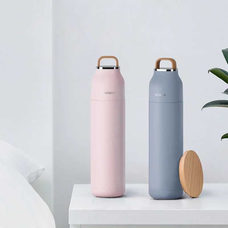 500ml stainless steel portable thermos hot water vacuum bottle leak proof thermos Y241211