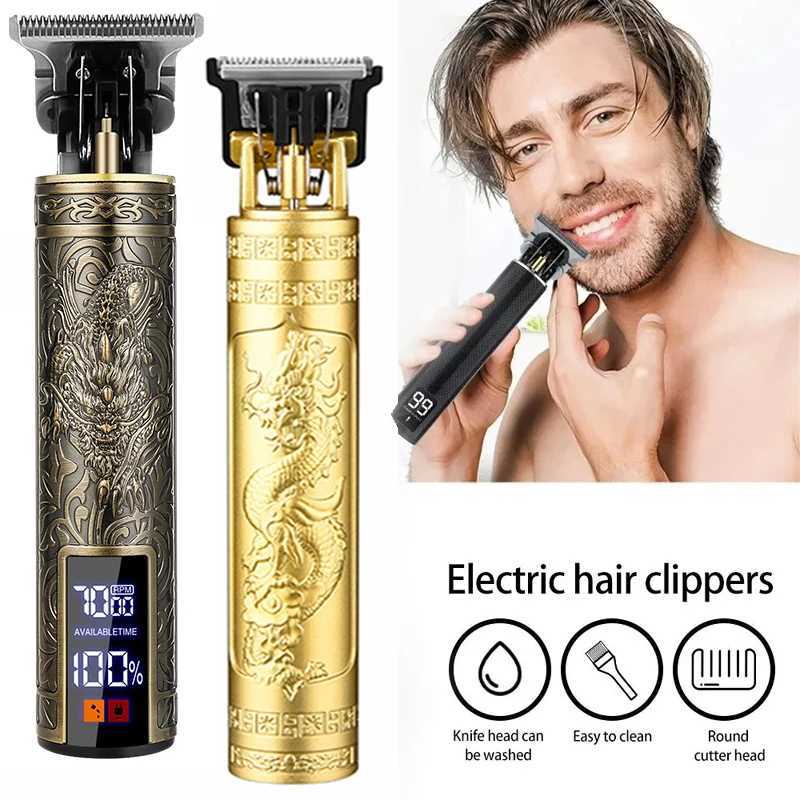 T9 electric hair clipper oil shaver head electric push hand carving electric push hand cutting precision hair clipper W241212