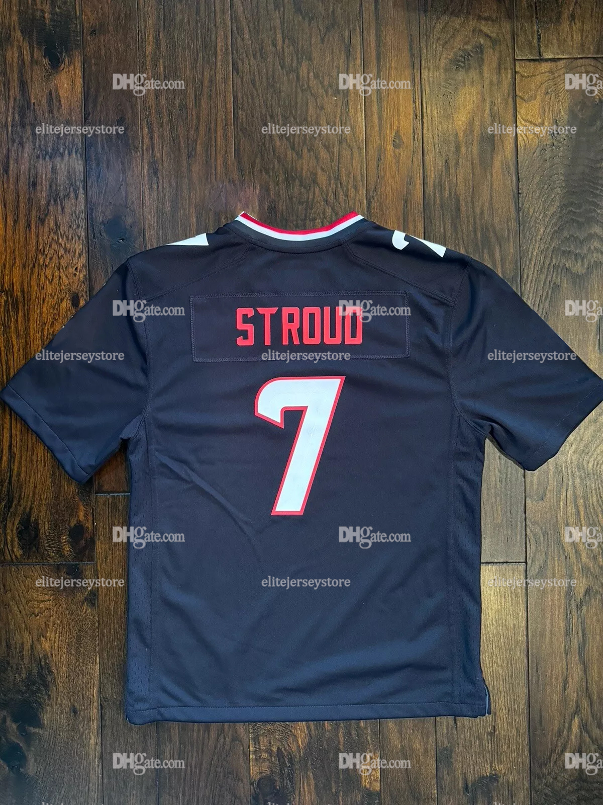 Personalized Custom Football Jersey CJ Stroud Stefon Diggs Derek Stingley Jr. Devin Singletary Robert Woods Davis Mills Dameon Pierce Classic Jerseys 