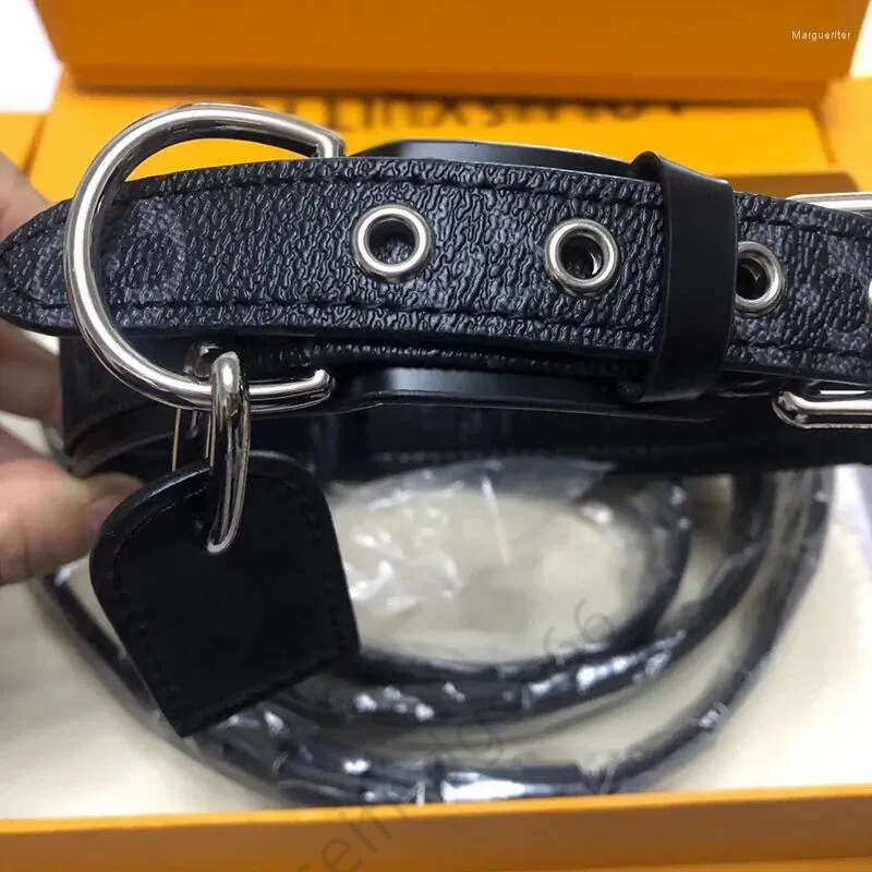 Fashion Pet Collar Dog Collar Cowhide Material Classic Teacup Teddy Maltese Cat Leash Harness And Leash