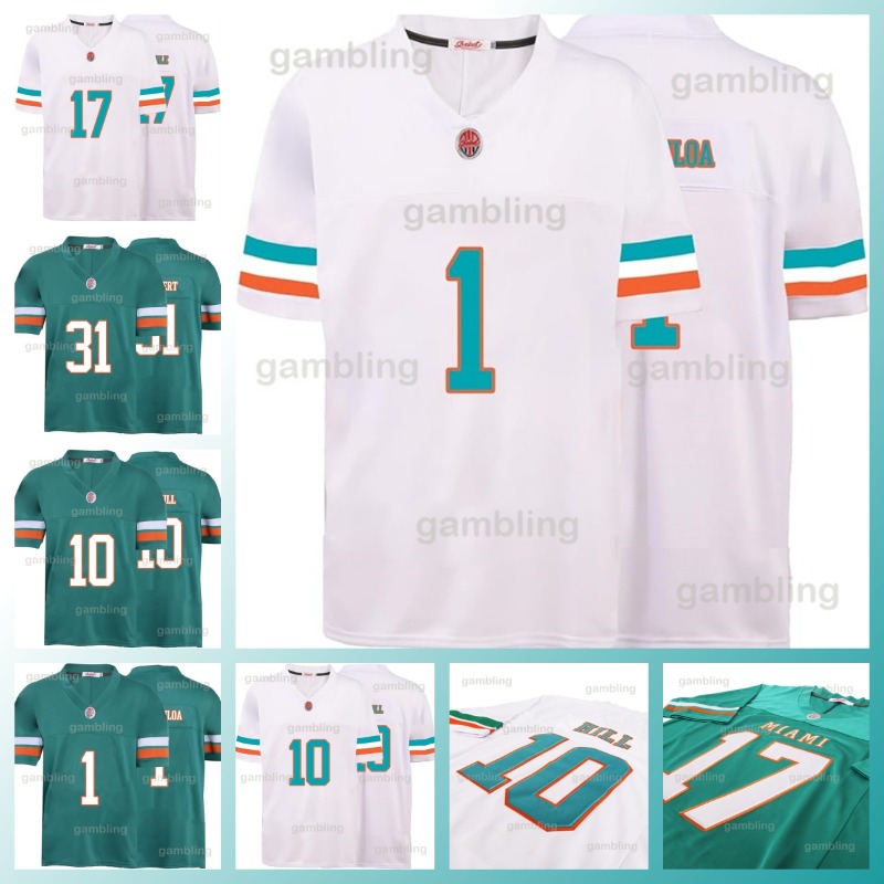 10 Tyreek 2025 Football 13 Dan Marino 1 Tua 99 Jason Taylor 17 Jaylen Waddle 8 Jevon Holland 2 Chase Ed 29 Brandon Jo for Men/Women/Youth Jersey