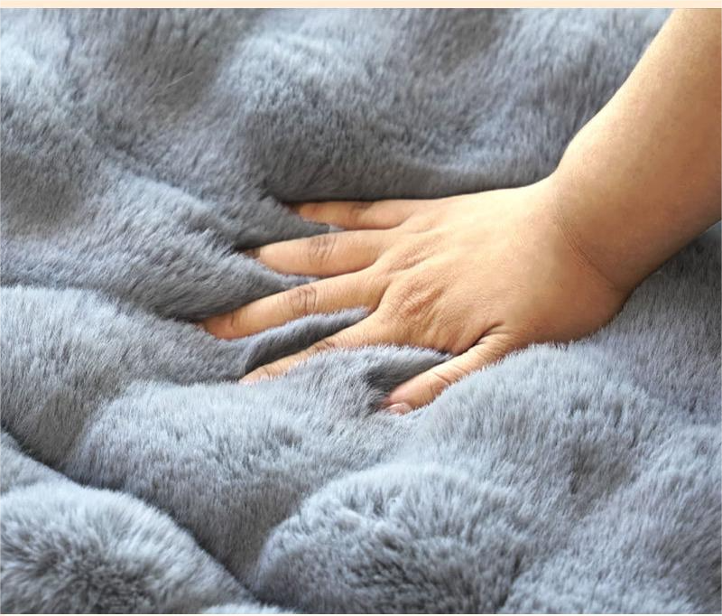Update Plush Winter Cat And Dog Bed With Thick Warm Foam - Perfect For Cold Weather