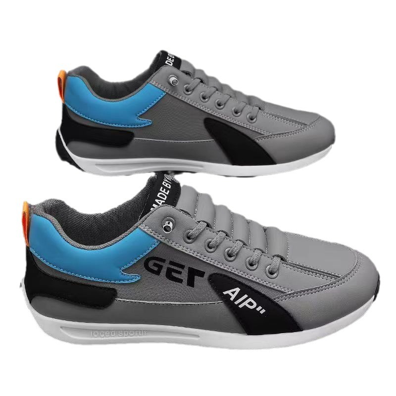 Casual Shoes Men Breathable Trendy Shoes Flat Heel Non-Slip Durable Tennis Training Sneakers