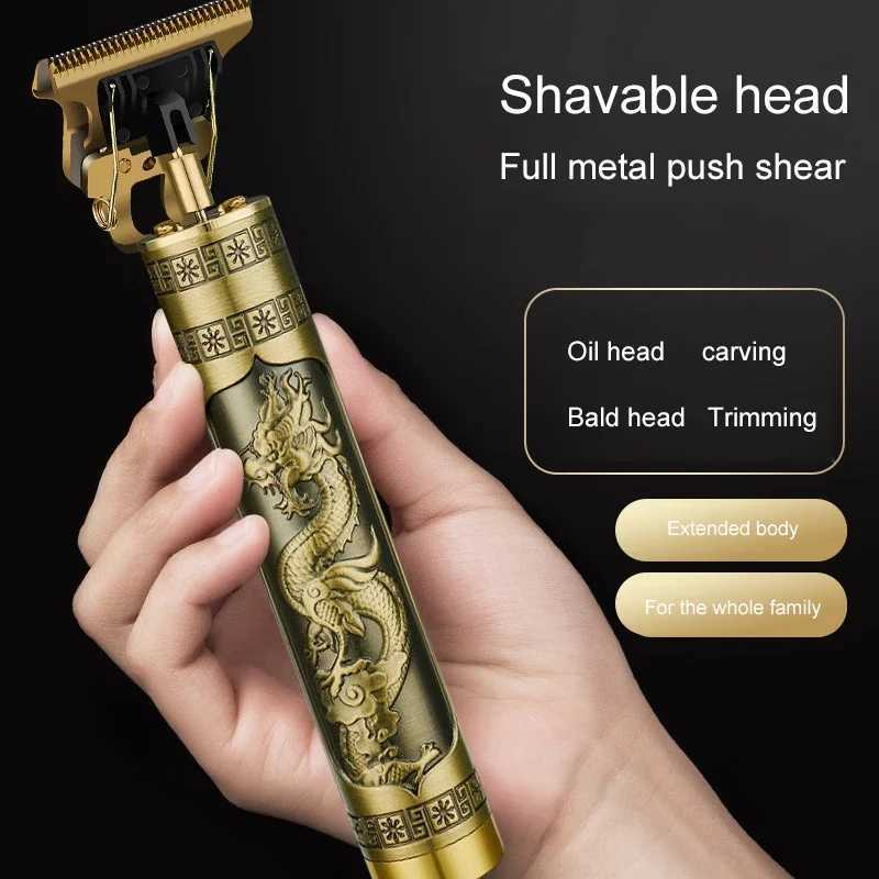 Electric Hair Clipper Professional USB Cordless Hair Clipper Professional Beard Trimmer Hair Beauty Kit Hair Clipper W241212