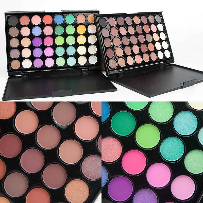 40 color matte eye shadow palette earth color shimmer earth eye shadow power set makeup tools makeupW241212
