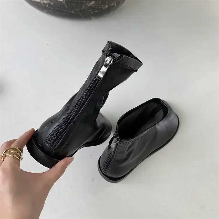 Woman Elastic Boots Fi Ladies Thick Bottom Ankle Luxury Designer Female Boots Nre Autumn Winter Womens Chelsea Boots 2024 XJ250807