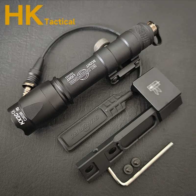 Tactical SF M600 M600C Weapon Gun Light Gun Rifle Weapon M300 M600B Flashlight Reconnaissance Flashlight Hunting Pictinny Rail W241212