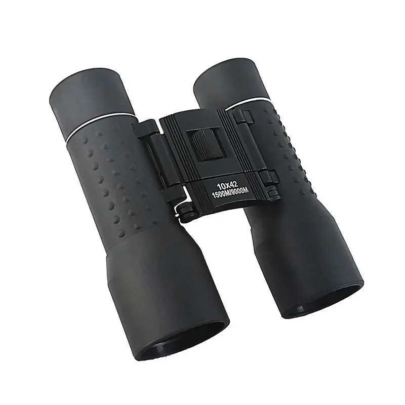 New 10x42 High Definition High Power Binoculars Low Light Night Vision Portable Outdoor Camping Hiking Viewing TelescopeXJ241212