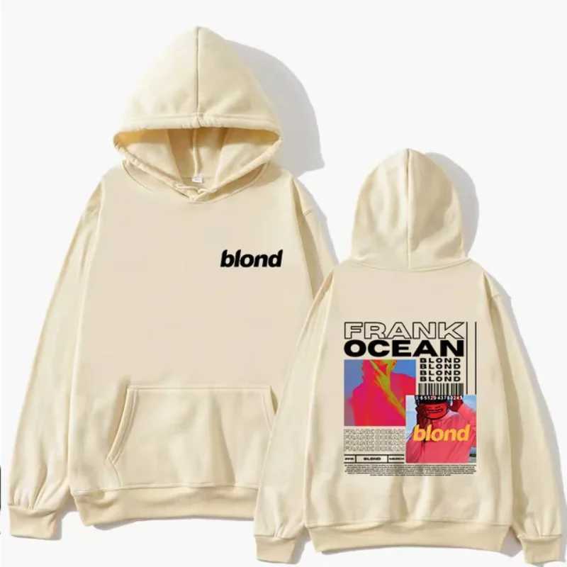 2025 Frank Ocean Merch Sportswear Blonde Album Hoodie Mens Hip Hop Autumn Winter Sportswear Hoodie W250331