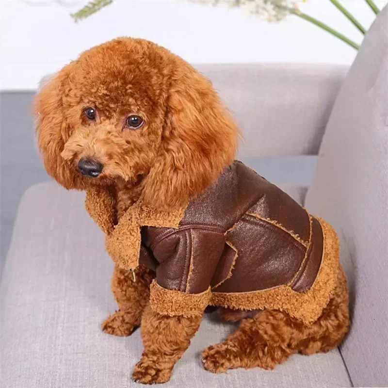 Winter Dog Coat Jacket Warm Dog Clothes Outfit puppy Costume Apparel Pomeranian Poodle Bichon Schnauzer Pet Clothing Dropship 241212