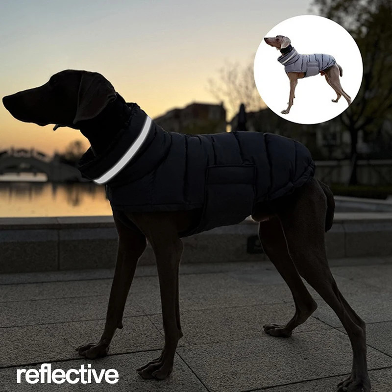 Dog Clothes Windproof Waterproof Thick Pet Down Jacket winter warm clothes For Chihuahua French Bulldog Outfits Large Dog Parka 241212
