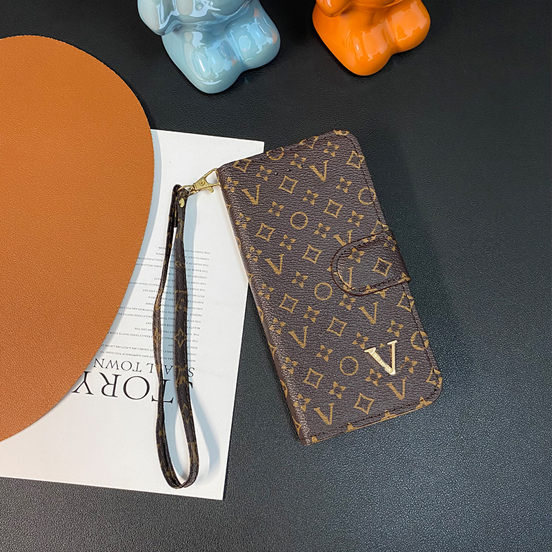 Leather Flip Wallet Phone Case Designer iPhone Case for Apple iPhone 16 Pro Max 14 Plus 15 13 12 11 14 pro max Samsung Galaxy s23 s22 24 Ultra Luxury Card Slot Mobile Cover
