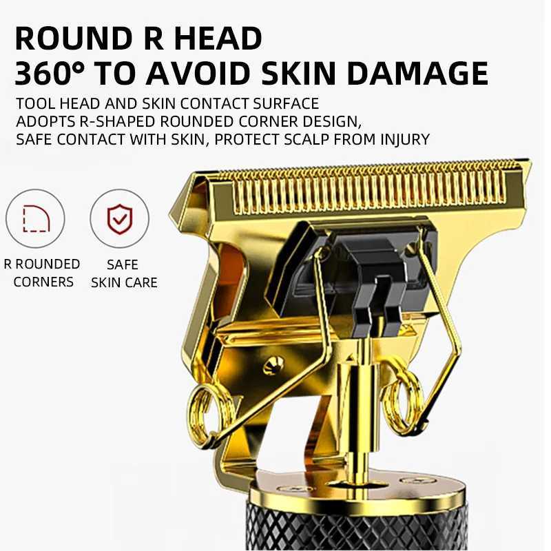 Mens hair clipper mens hair clipper mens trimmer Tendeusse USB electric shaver home travel hair clipper W241212