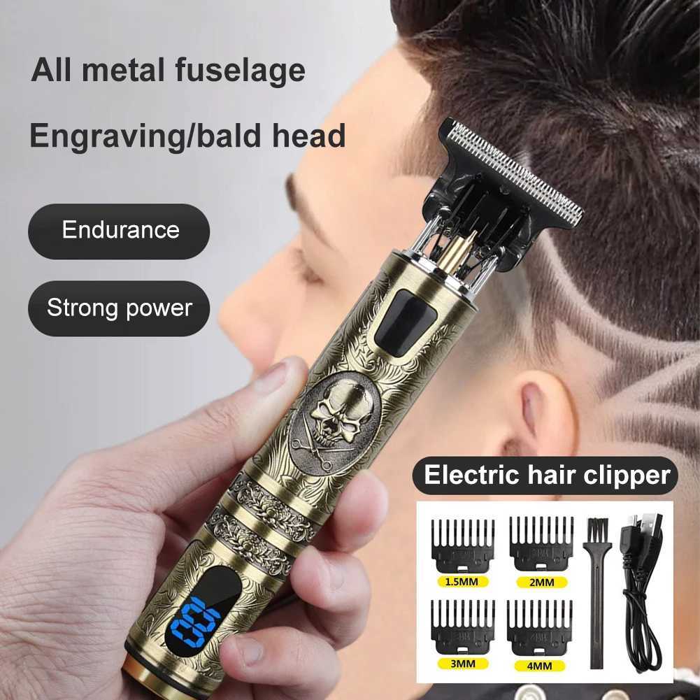 Electric Barber Digital USB Charging Male (Skull) W241212