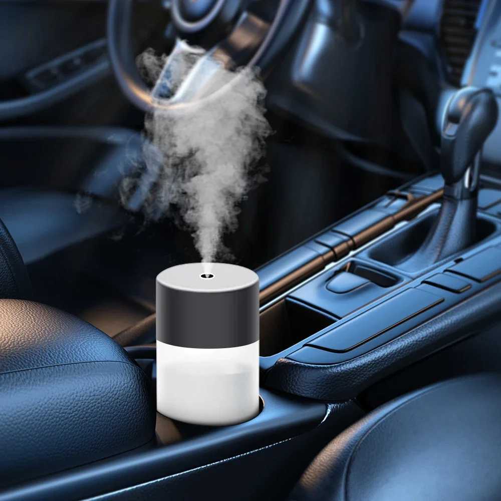 0x134D9AE Portable Smart Humidifier for Home Car Oil USB Aroma Diffuser Mute Diffuser Mane Evaporative HumidifierXJ241213