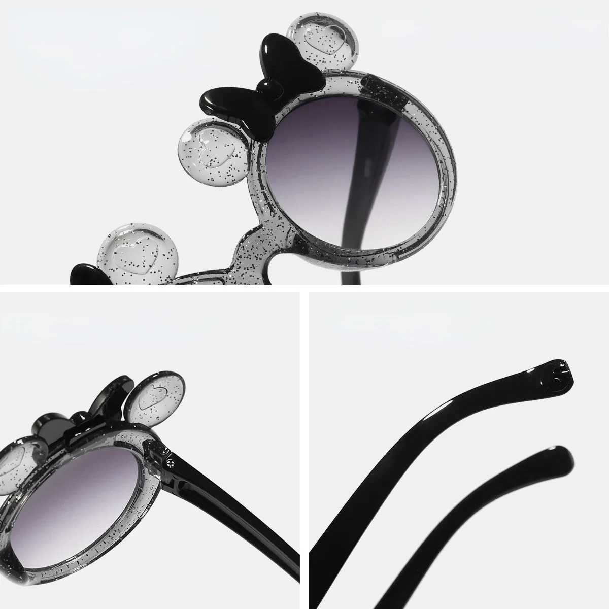Sunglasses Anime Cartoon Minnie Candy Color Sunglasses Kawaii Minnie Girls Outdoor Sunshades UV Protection Glasses Girl Toy Gift H241213