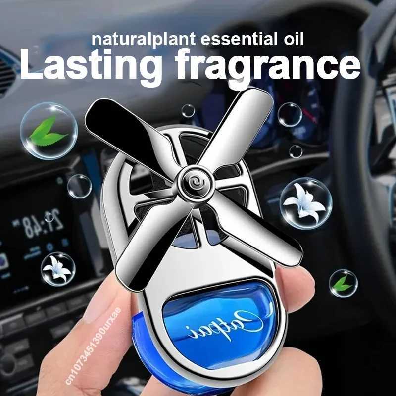 Solar Powered Car Air ener Heliter Propeller Scent Supplies Car Decoration Accessories Flavored Perfume DiffuserXJ241213