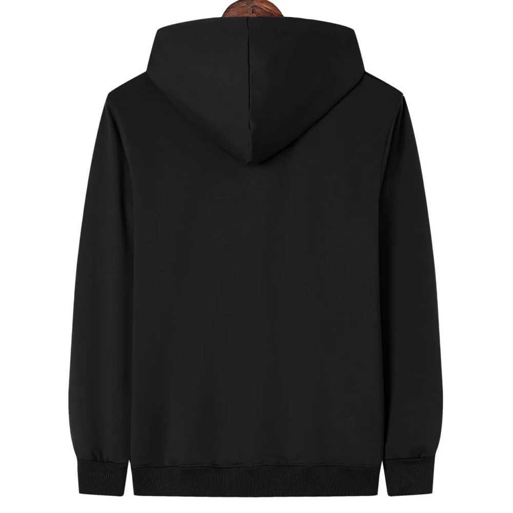 Blank White Zip Up Hoodie Unisex Wholesale Pullover Men Lightweight Zipup Hoodies Hooded Sweatshirt For Men Sweaters De Hombre W241213