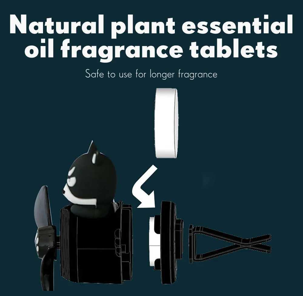 Car Air ener Car Pilot Rotating Propeller Perfume Accessories Fragrance Smell In Styling Vent Diffuse Air eners ClipXJ241213