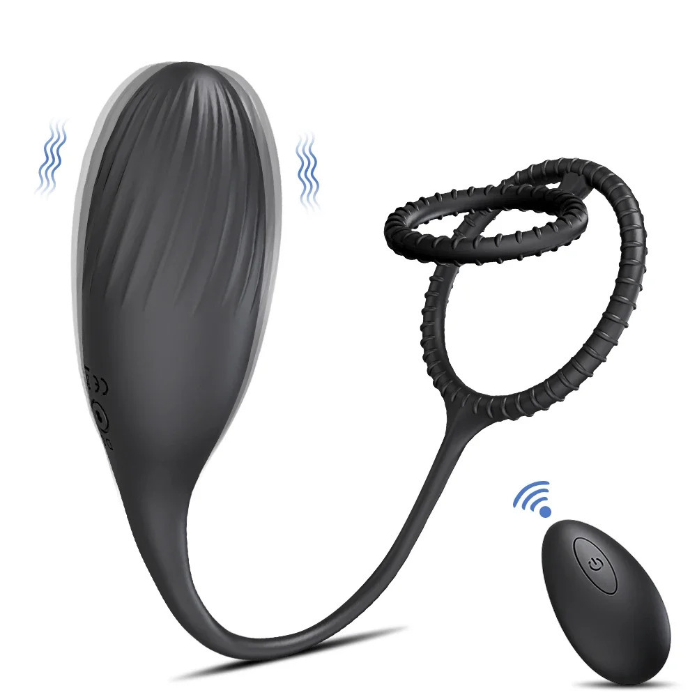 Prostate Massager With Cockring Vibrating Butt Plug Anal APP Vibrator Wireless Remote Sex Toys for Men Ass Dildo Women 241213
