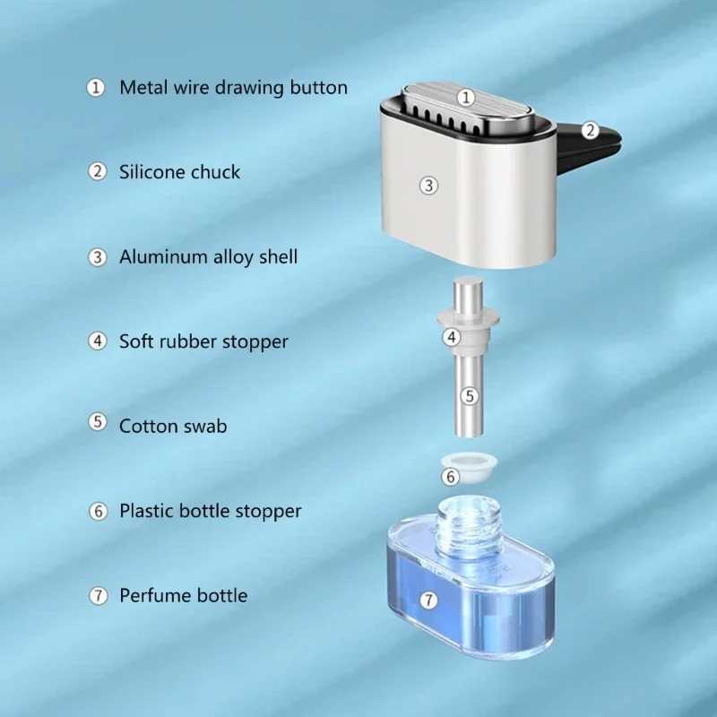 Long Lasting Cologne Diffuser Decor Clips for Creative Vent Air ener Fragrance Diffuser Auto AccessoriesXJ241213