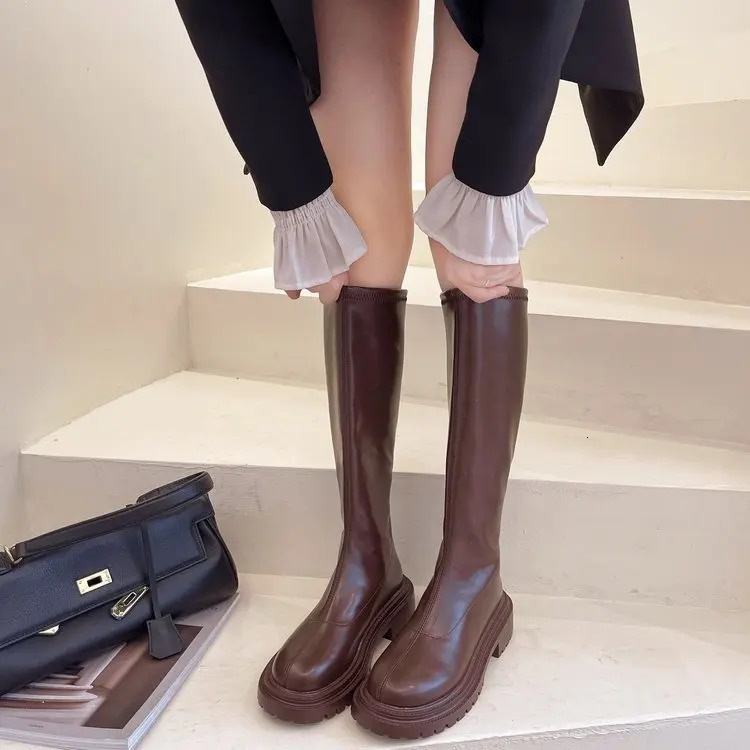 Womens boots long boots autumn and winter knight boots boots 241213ww