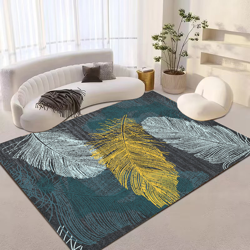 Nordic Full-paved Cute Simple Modern Door Mat Living Room Coffee Table Sofa Carpet Bedroom Bedside Blanket Rectangular Floor Mat