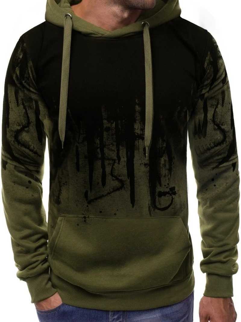 Mens Hoodie Set Mens Track Wear Sports Wear Hoodie or Sports Pants Autumn Mens Warm Clothing Zipper Sports Shirt W241213