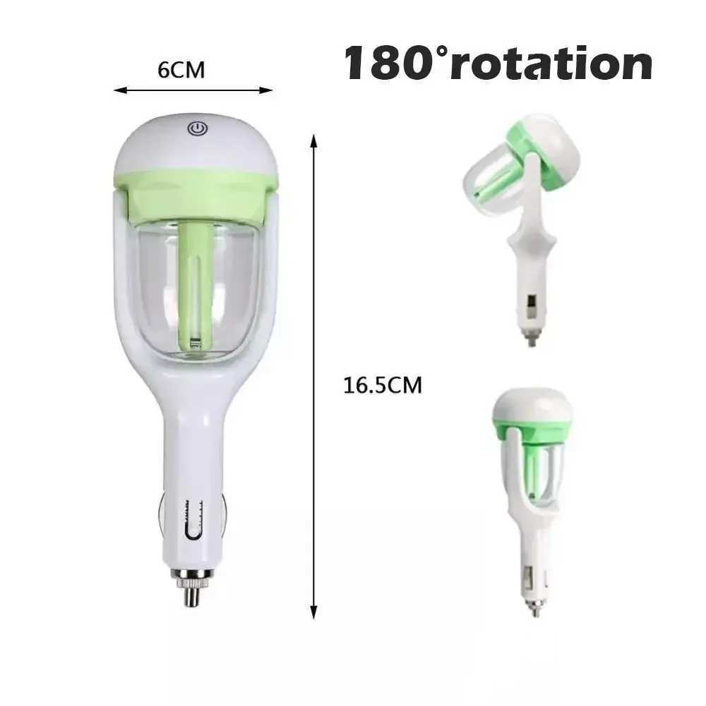 Mini Car Air Humidifier Steam Air Purifier Aroma Diffuser Essential Oil Aroma Diffuser Auto Mist Maker Sprayer For CarXJ241213