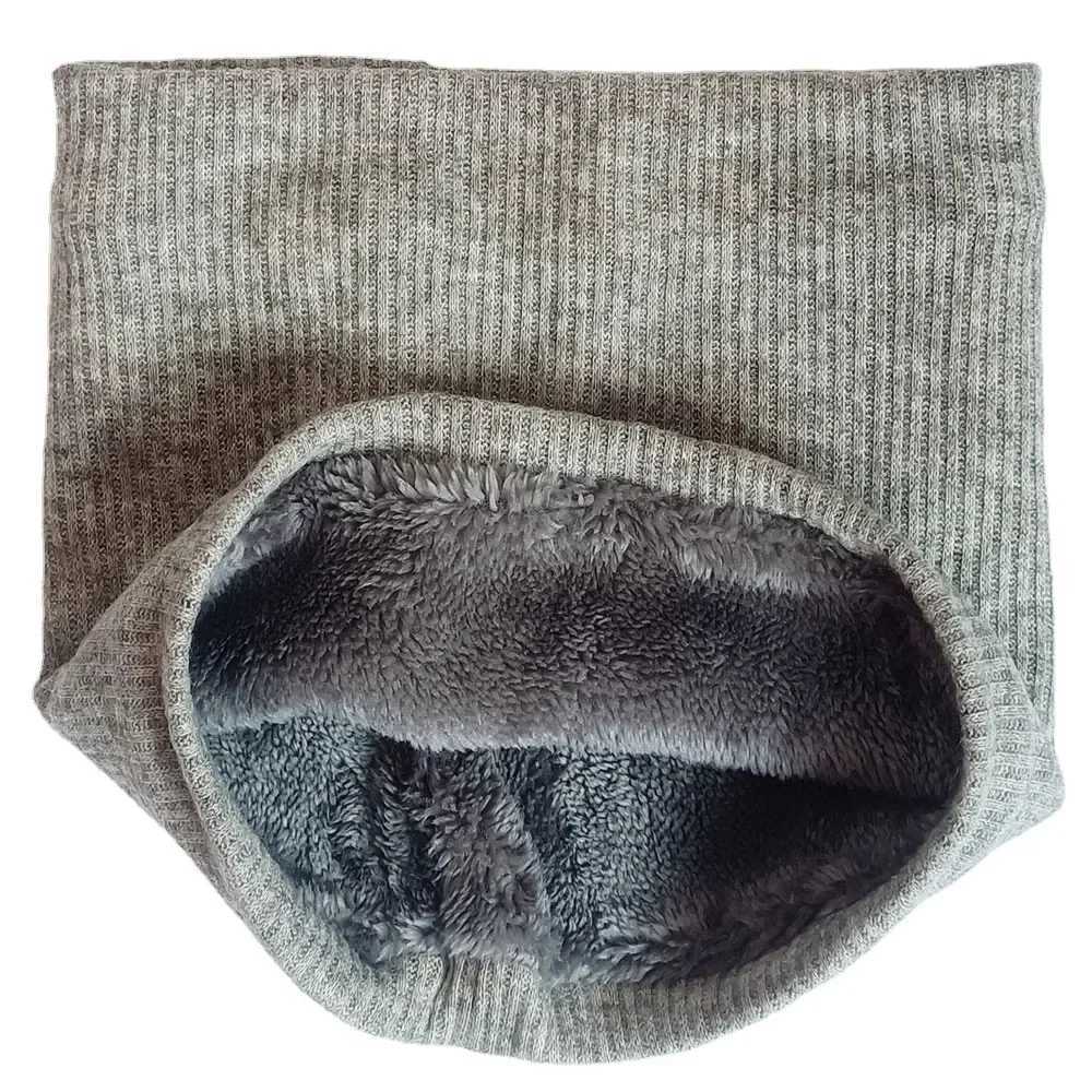 Scarves Wraps Unisex Winter Knitted Scarves for Boys Girls Women Men Warm Kids Thick Elastic Mufflers Children Neck Warmer Cotton Baby Scarf H241213