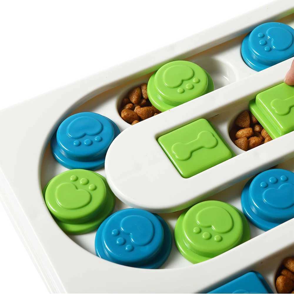 Dog Puzzle Toys Slow Feeder Interactive Puppy Increase IQ Training Game Food Dispenser Slowly Eating NonSlip Bowl Pet Dogs Toy X241213