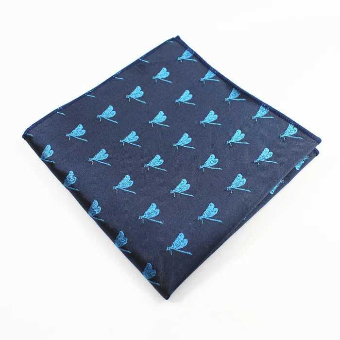 GUSLESON New Design Gentleman Style Creative Animal Christmas Mens Clothing Pocket Square Wedding Hank Chest Towel W241213