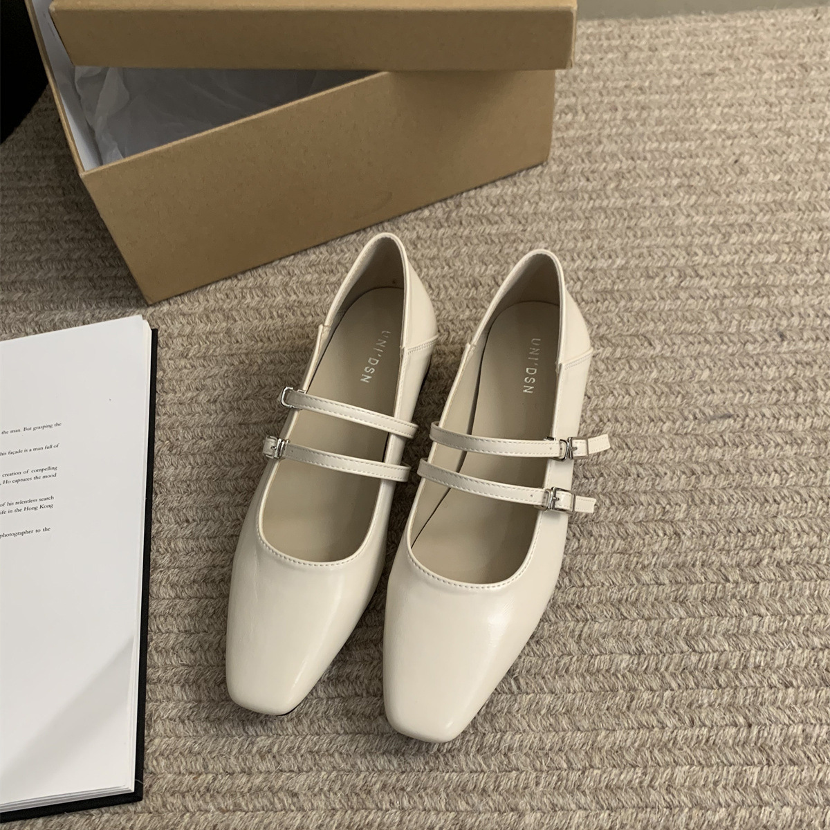 Women's sneakers Spring platform leather flats Casual Casual shoes Platform wedge Lolita shoes for women Mary Jane leather shoes