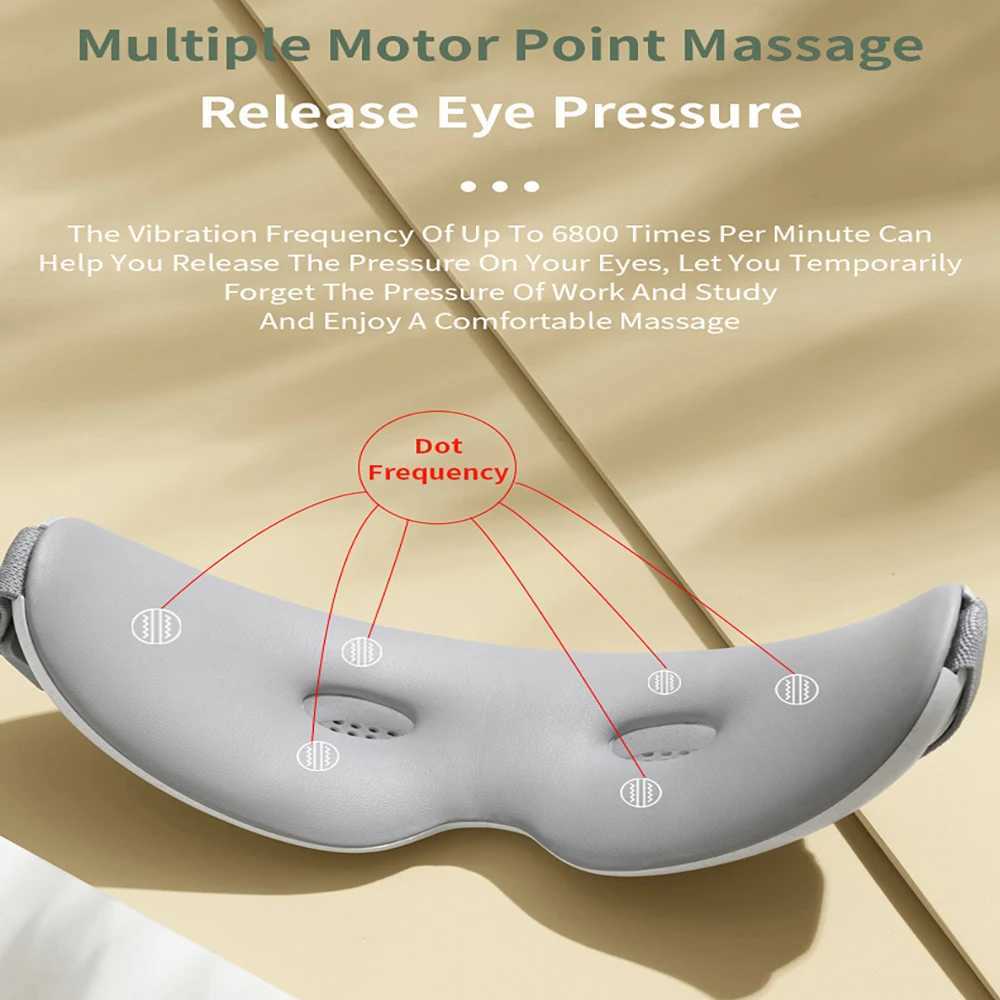 Intelligent eye massager vibration thermal compression eye protection device relieves eye dryness and fatigue eye care relaxation massage W241213