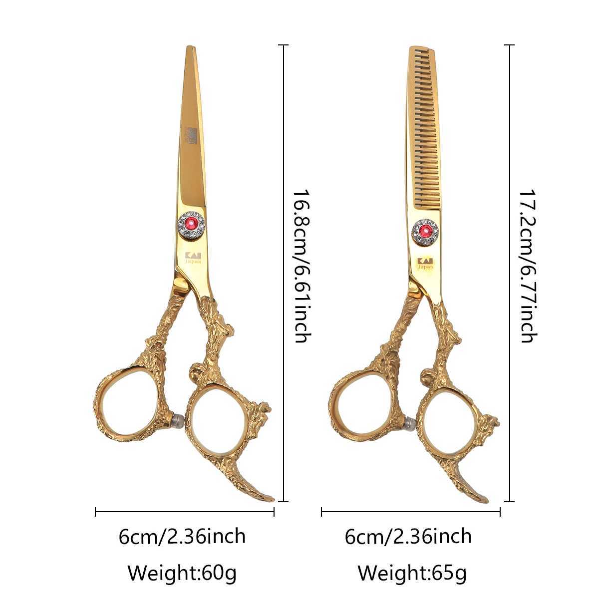 New Arrival Profusional Hair Clipper 6.0-inch Hair Cutting+Slim Style/Color Dragon Handle Barber Clipper High Quality Salon Z241213