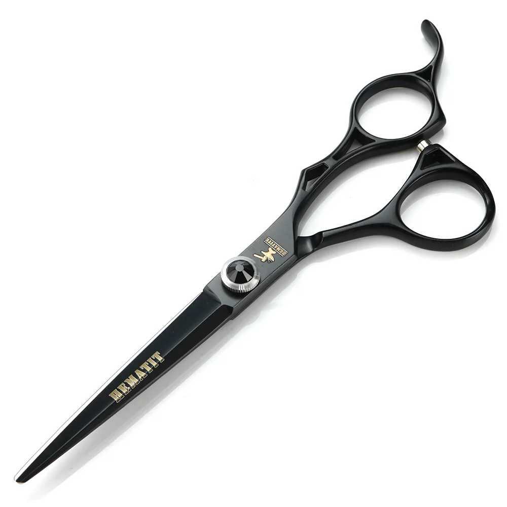 New Arrival Hollow Aurora Professional Barber 6-inch Japanese 440C Steel Barber Cutting and Slimming Barber Z241213
