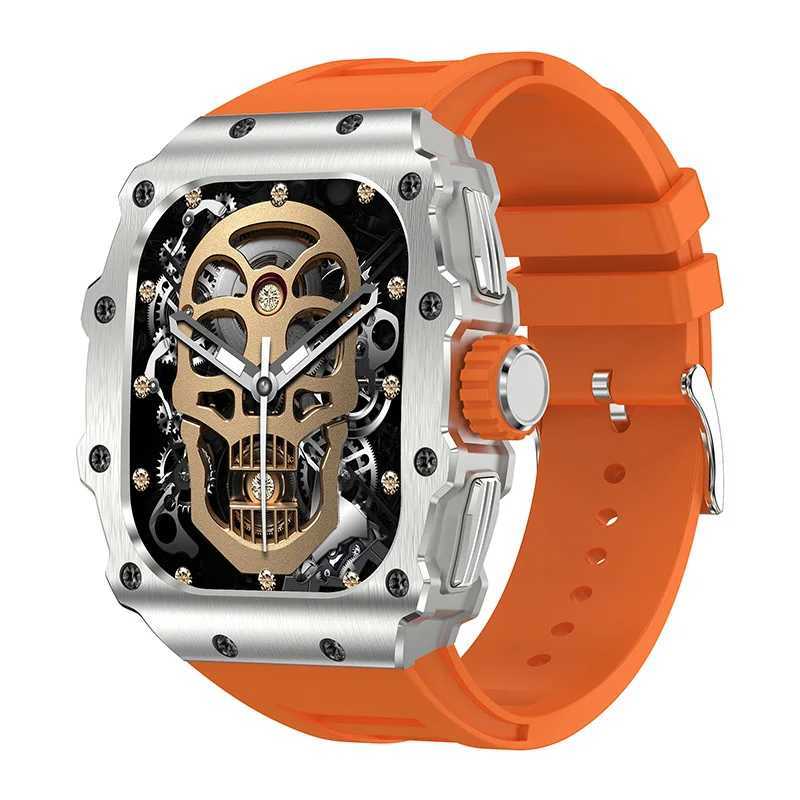 AK65 smartwatch AMOLED large screen mens BT call heart rate health monitoring sports fitness tracker bracelet T241213