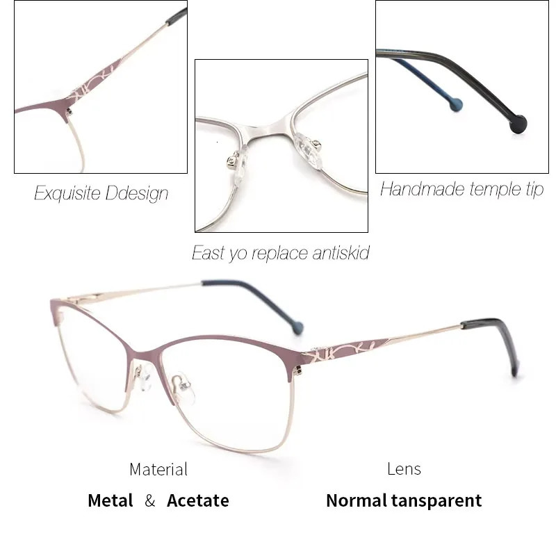 KANSEPT Womens Grade Glasses Myopia Lenses Lunette Pour Femme Original Eyewear Eyeglass Frames Womans Eyeglasses Reading Glass 241213