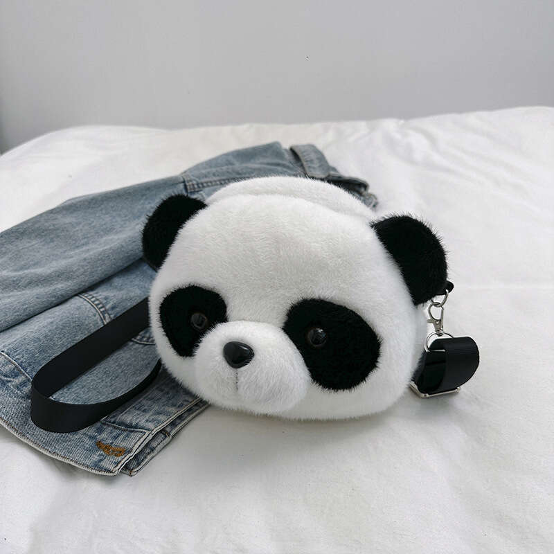 Ins internet celebrity girl cute crossbody women's niche doll plush parent-child shoulder bag, 2024 new casual fashion trend clothing
