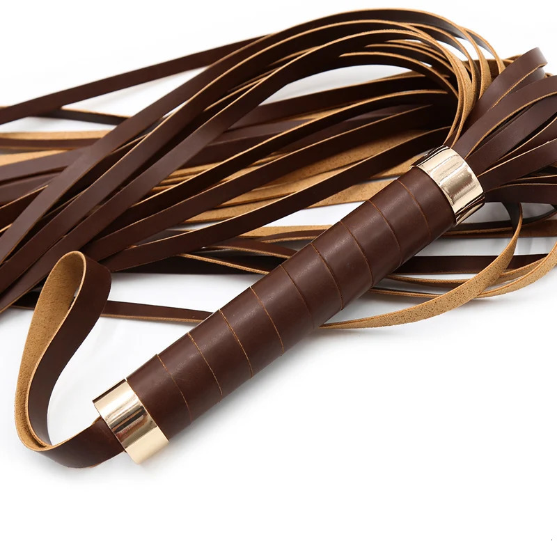 Bondage Flogger Flirting PU Leather Whip Bdsm Spanking Tassel Restraints Sex Toys For Couples Woman Adult Games 241213