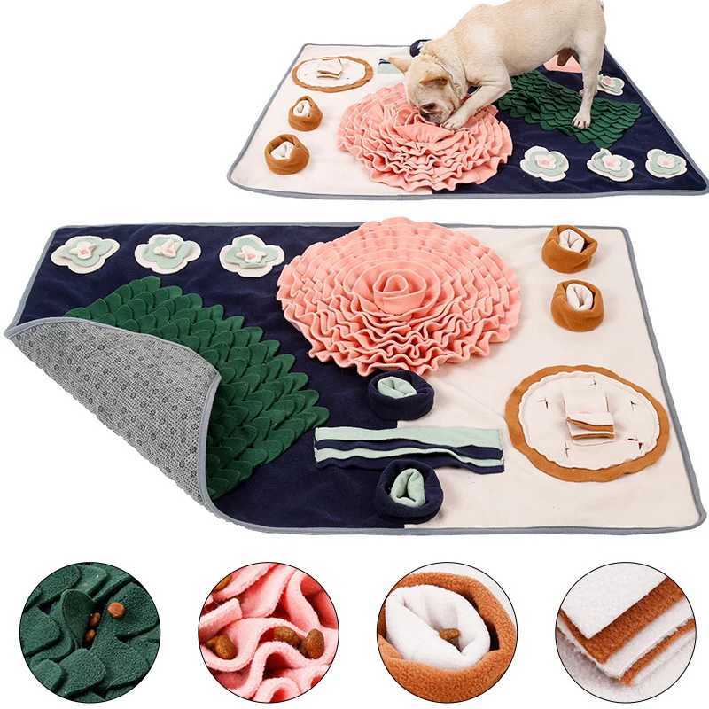 Interactive Stinky Puzzle Carpet Nose Working Pet Inhalation Pad for Dogs - Inhalation Pad for Small Medium and Large Dogs X241213