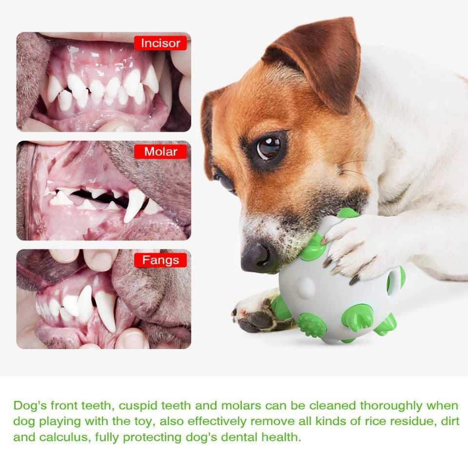 Dog slow feeder toy small dog chew toy plush tennis ball squeezing durable pet toy for tooth cleaning calculus removal agile training X241213