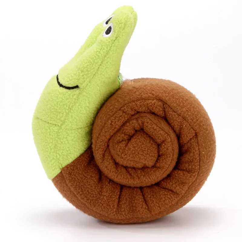 Pet Foraging Snuffle Mat Dog Plush Sound Interactive Slow Feeder Sniffing Snail Toys Easy Clean Tibetan Food Molar Puzzle Toys X241213