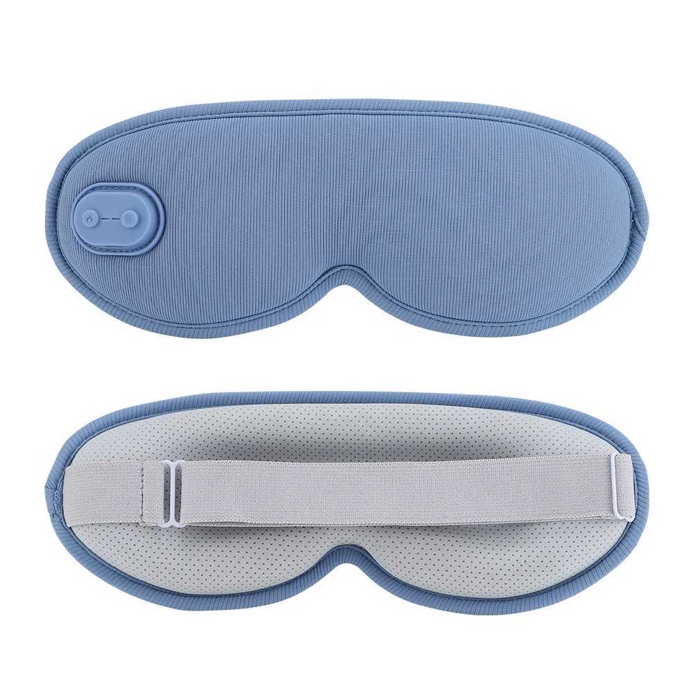 USB Sleep Eye Mask Electric Heating Compression 5 Vibration Mode Eye Massager 3D Eye Protection Reduce Dark Cycles W241213