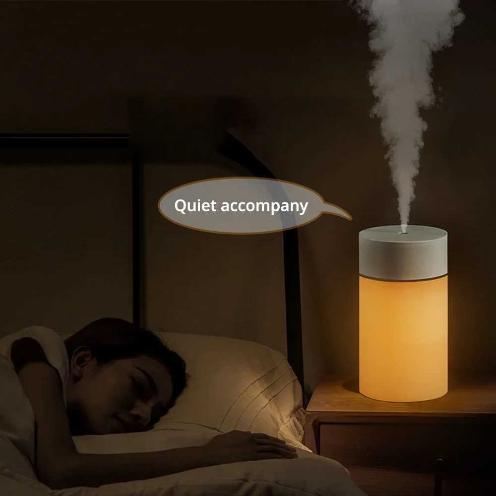 0x134D9AE Portable Smart Humidifier for Home Car Oil USB Aroma Diffuser Mute Diffuser Mane Evaporative HumidifierXJ241213
