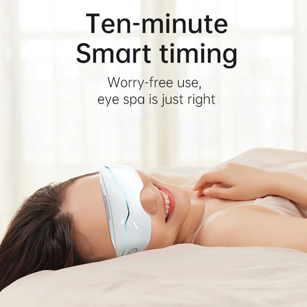Electric Smart Eye Massager With Heated 2 Modes Nano Steam Eye Massager For Dry Eye Strain Eye Fatigue Relief Better Sleep W241213